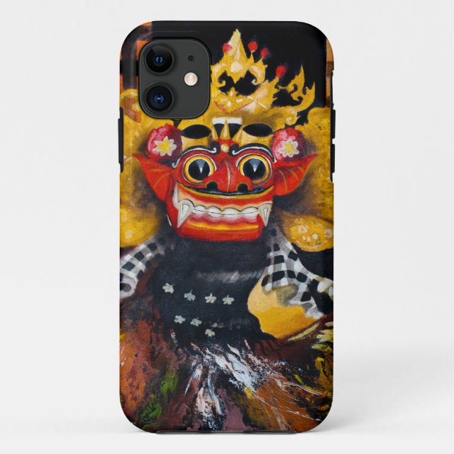 Funda De Case-Mate Para iPhone Funda-Funda del Barong balinés (Reverso)