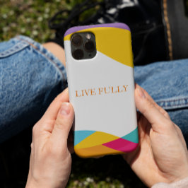 iPhone 14 Pro De Case-Mate Funda geométrica colorida personalizada para iPhon