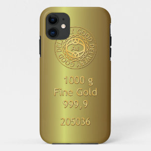 Funda Para iPhone 11 Funda Gold Bullion Golden Style iPhone 5