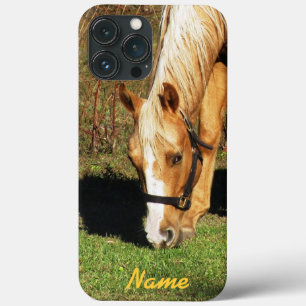 Funda Para iPhone 13 Pro Max Funda Golden Horse Closeup iPhone 13 Pro Max