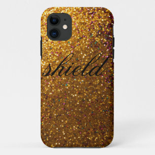 Funda Para iPhone 11 "Funda Golden Sparkle"