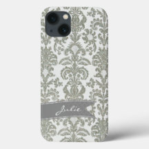 Funda Gray Damask iPhone 6 personalizado