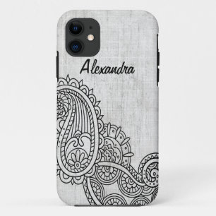 Funda Gray Mehndi Motif BT iPhone 5