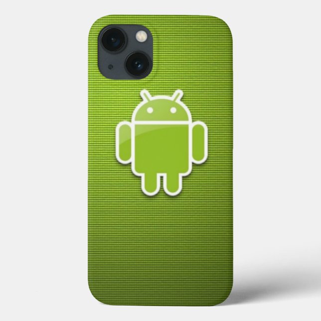 Funda De Case-Mate Para iPhone Funda Green Android iPhone 13 (Reverso)