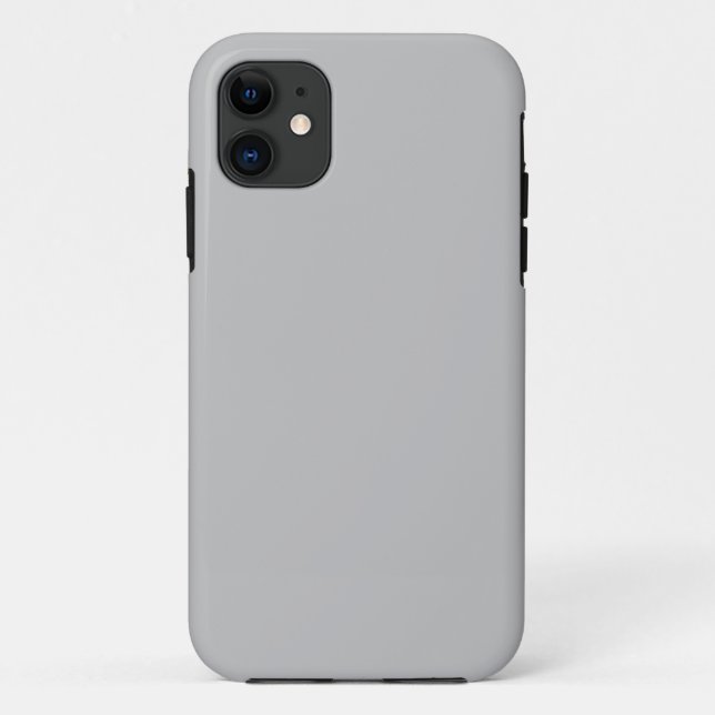 Funda De Case-Mate Para iPhone Funda gris plata resistente para iPhone 11 (Reverso)