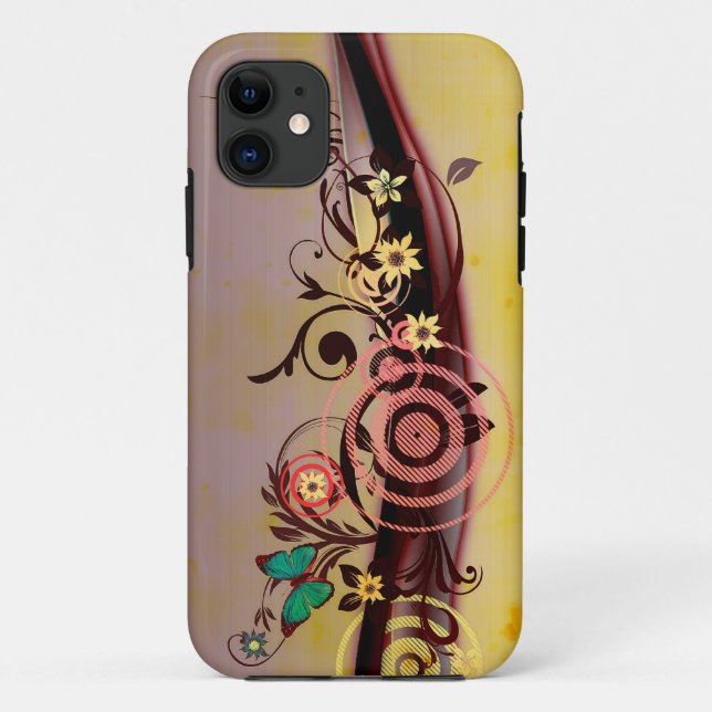 Funda De Case-Mate Para iPhone Funda iPhone 5 de explosión de primavera (Reverso)