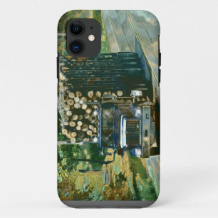 Funda iPhone 5 del conductor del camión de registr