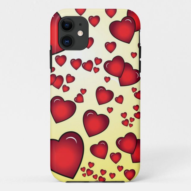 Funda De Case-Mate Para iPhone Funda iphone 5 Hearts (Reverso)