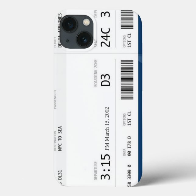 Funda De Case-Mate Para iPhone funda iphone 7/8 con billete de avión (Reverso)