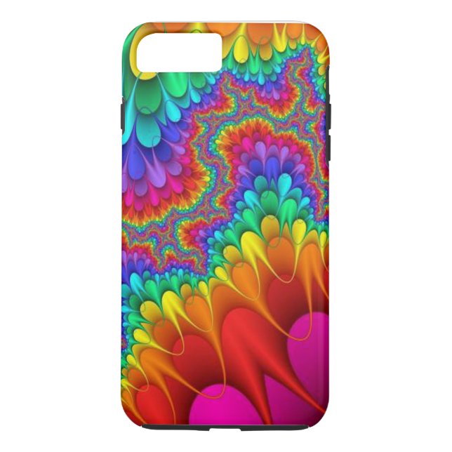 Funda De Case-Mate Para iPhone Funda-iPhone 7 Plus/Neón Abstracto (Reverso)