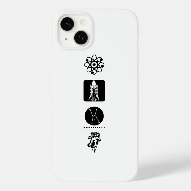Funda De Case-Mate Para iPhone Funda Iphone  espacio (Reverso )