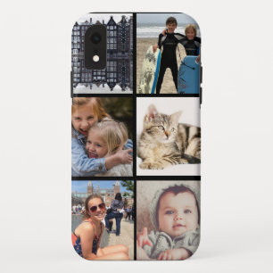 Funda Para iPhone XR funda iPhone XR de collage múltiple de fotos