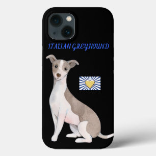 FUNDA PARA iPhone 13 FUNDA ITALIANO GREYHOUND APPLE IPHONE 13.