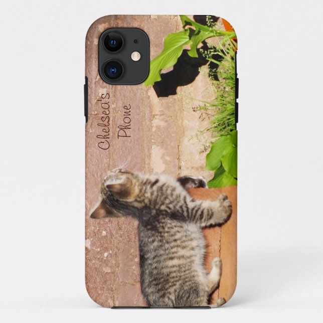Funda De Case-Mate Para iPhone Funda Kitten Reading Wall iPhone 5 (Reverso)