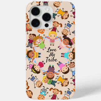 15 Pro Max Funda Love My Tribe para iPhone