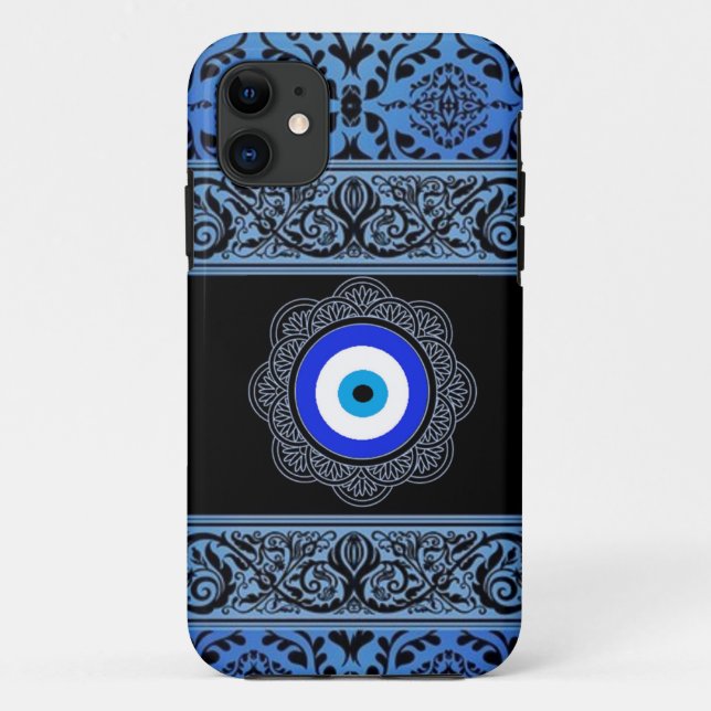 Funda De Case-Mate Para iPhone Funda-malvado-ojo-árabe (Reverso)