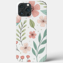 Funda-Mate apenas ahí - Diseño floral para