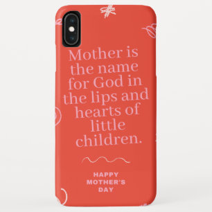 Funda-Mate Apenas Ahí Funda XS Max para iPhone de