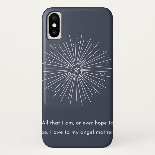 Funda De Case-Mate Para iPhone Funda-Mate Apenas hay Funda para iPhone X (Reverso)