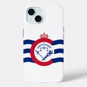 Funda Para iPhone 15 Funda-mate Apple iPhone 15 con bandera de Cincinna
