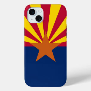 Funda Para iPhone 15 Mini Funda-mate Apple iPhone 15 Plus, bandera de Arizon