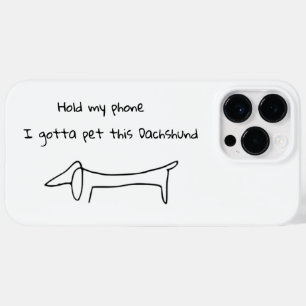 Funda Para iPhone 14 Pro Max De Case-Mate Funda-Mate de AMOR DACHSHUND iPhone 14 Pro Max Fun