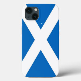 Funda Para iPhone 13 Funda-Mate de Apple Patriótico, bandera de Escocia