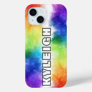 Funda Para iPhone 15 Funda-mate de explosión de color personalizado