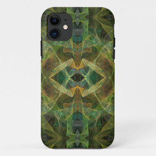 title_seo2 Funda-mate Green Fractal iPhone 5 apenas ahí