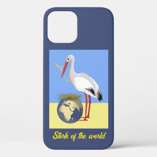 Funda Para iPhone 12 Funda-mate iP color de la paz azul amarillo de Ucr