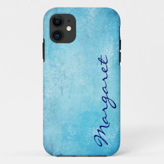 Funda Para iPhone 11 Funda-Mate iP de color azul alegre y personalizado