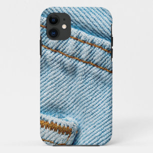Funda Para iPhone 11 Funda-Mate iP favoritos de jeans azules cómodos