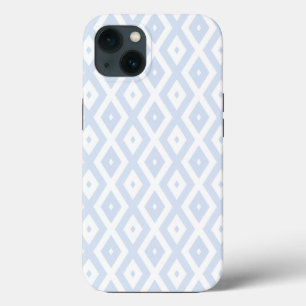 Funda Para iPhone 13 Funda-Mate iPho con un patrón de diamante blanco y