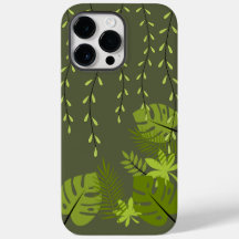 Funda-Mate iPhone 14 Pro Max Funda de Jungle Leave