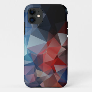 Funda Para iPhone 11 Funda-Mate para iPhone del patrón piramidal azul r