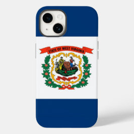 Funda Para iPhone 14 De Case-Mate Funda-Mate Patriótico Apple 14, bandera de Virgini