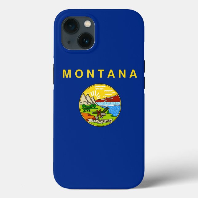 Funda De Case-Mate Para iPhone Funda-mate Patriótico Apple iPhone 13, Bandera Mon (Reverso )