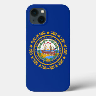 Funda Para iPhone 13 Funda-Mate Patriótico Apple iPhone 13, New Hampshi