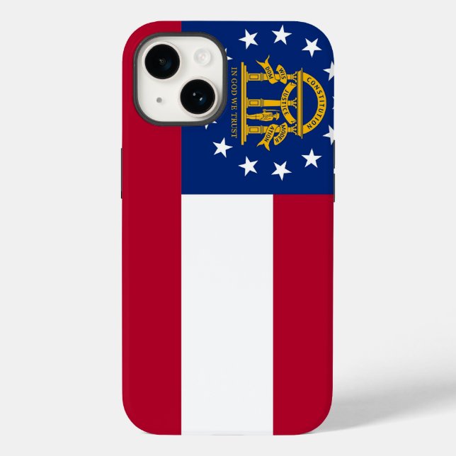 Funda De Case-Mate Para iPhone Funda-mate Patriótico Apple iPhone 14, bandera de  (Reverso )