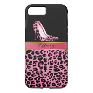 Funda Moda Rosa Jaguar Print iPhone 7 Plus