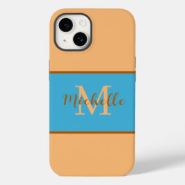 Funda Para iPhone 14 De Case-Mate Funda Monograma Funda-Mate iPhone 14