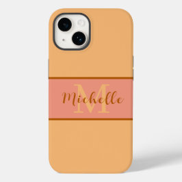 Funda Para iPhone 14 De Case-Mate Funda Monograma Funda-Mate iPhone 14