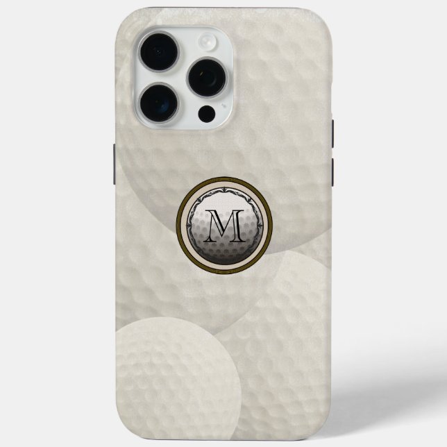 Funda De Case-Mate Para iPhone Funda Monograma Golf Ball para iPhone 6 (Reverso )