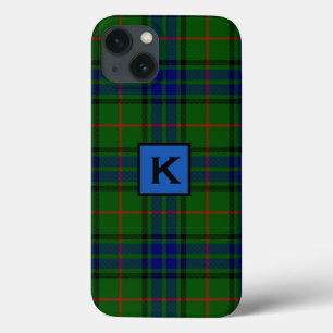 Funda Para iPhone 13 Funda Monogrammed Lauder Clan Tartan Plaid iPhone