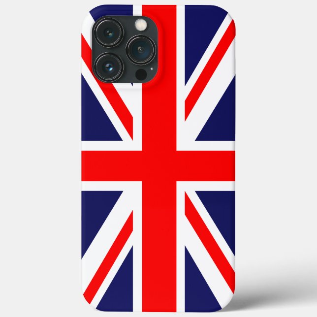 Funda De Case-Mate Para iPhone funda móvil iPhone 13 Pro Max, Union Jack (Reverso )