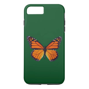 8 Plus/7 Plus Funda naranja Butterfly para iPhone 7