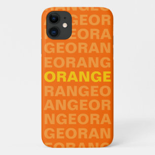 funda naranja para iPhone 11