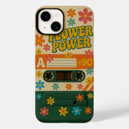 De Case-Mate Funda para Apple iPhone 14 Flower Power Sesenta