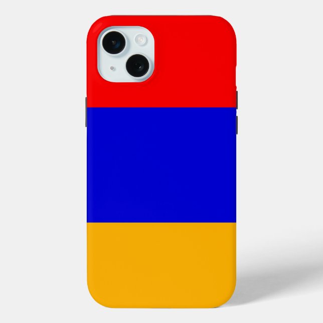 Funda De Case-Mate Para iPhone Funda para Apple iPhone 15 Plus, bandera de Armeni (Reverso )