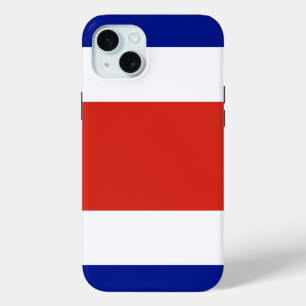 Mini Funda para Apple iPhone 15 Plus, bandera de Costa
